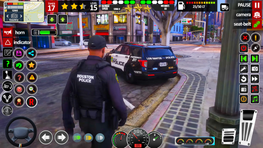 اسکرین شات 5 بازی US Police Cop Car Chase Game