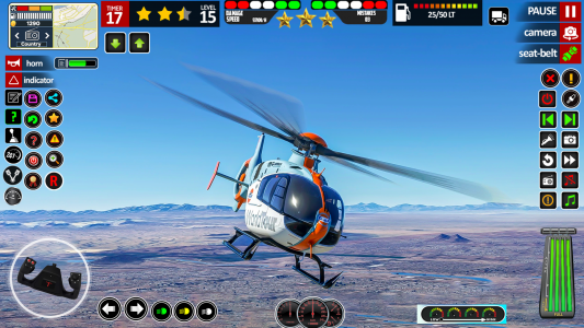 اسکرین شات 4 بازی Army Helicopter Simulator Game