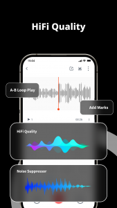 اسکرین شات 3 برنامه Voice Recorder Audio Sound MP3