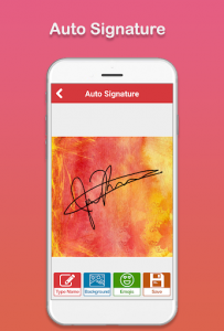 اسکرین شات برنامه Signature Creator : Signature Maker 3