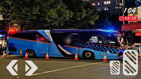 اسکرین شات برنامه Police Bus Driving Simulator - Bus Simulator 2020 6