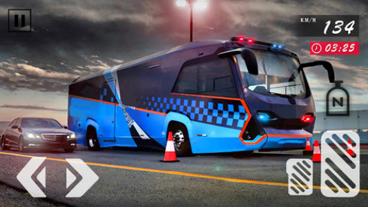 اسکرین شات برنامه Police Bus Driving Simulator - Bus Simulator 2020 7