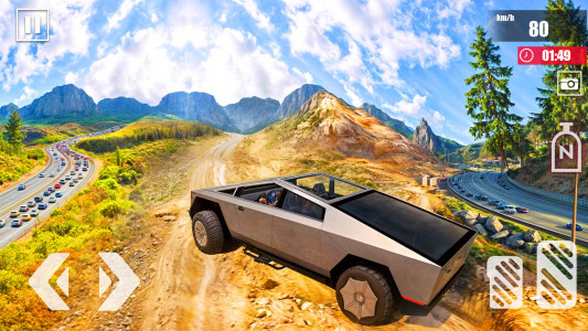 اسکرین شات 3 بازی CyberTruck Simulator : Offroad