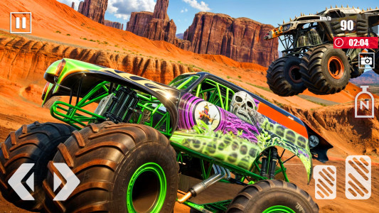 اسکرین شات 2 برنامه Monster Truck Steel Titans