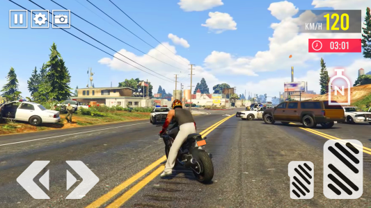 اسکرین شات 4 برنامه Bike Game - Bike Driving Games