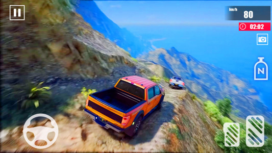 اسکرین شات 6 برنامه Pickup Truck Simulator Offroad