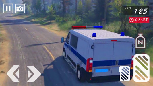 اسکرین شات برنامه Offroad Police Van 2020 - Police Jeep 2020 7