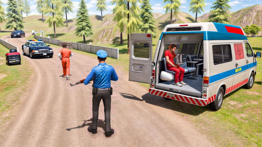 اسکرین شات برنامه Van Driving - Police Van Games 2