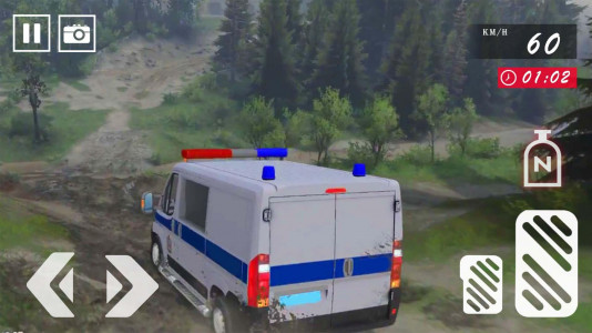 اسکرین شات برنامه Van Driving - Police Van Games 2