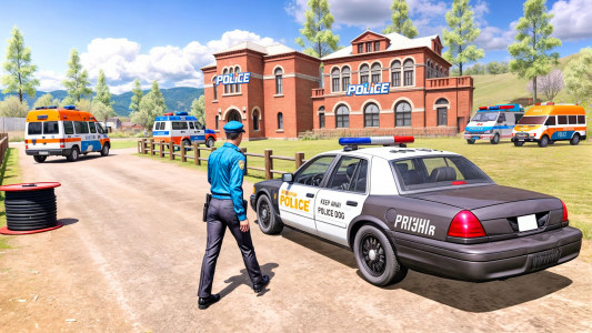اسکرین شات برنامه Van Driving - Police Van Games 3