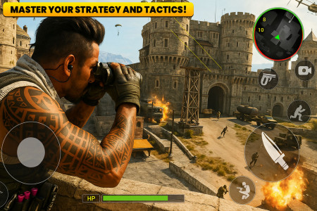 اسکرین شات 4 برنامه Gun Shooting Games Strike Ops