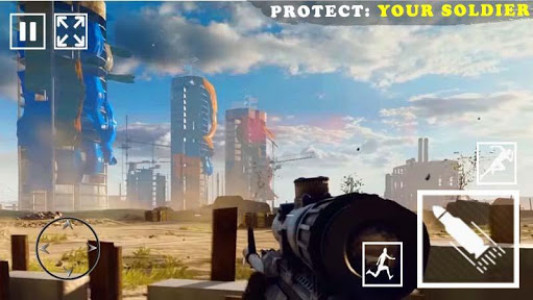 اسکرین شات برنامه Assassin Battle 2020 – Offline Shooting Games 5