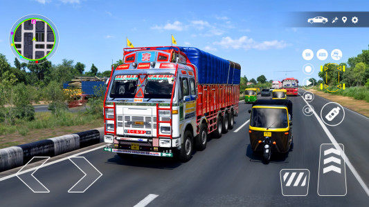 اسکرین شات 4 برنامه Cargo Truck Driver Simulator