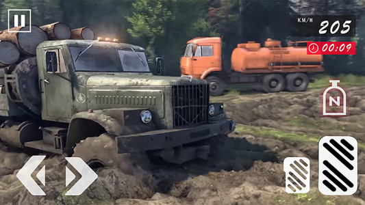اسکرین شات 1 برنامه US Army Truck - Military Truck