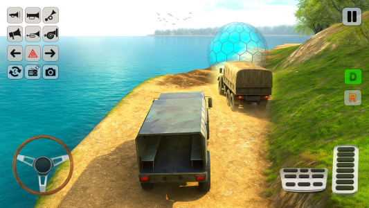 اسکرین شات 2 برنامه US Army Truck - Military Truck