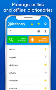 اسکرین شات برنامه Dictionary & Thesaurus (Definition synonyms idiom) 4