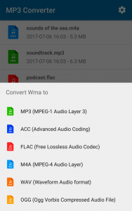 اسکرین شات برنامه MP3 Converter Edit Music files 2