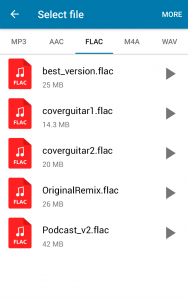 اسکرین شات برنامه MP3 Converter Edit Music files 6