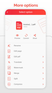 اسکرین شات 5 برنامه PDF Converter AI Convert files
