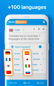 اسکرین شات برنامه Multi language Translator Text 5