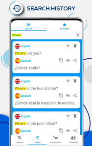 اسکرین شات برنامه Translator - Fast and Easy 3