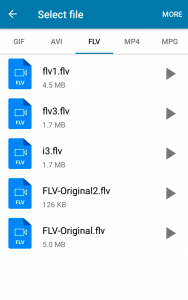 اسکرین شات برنامه Video Converter - Files, music 1