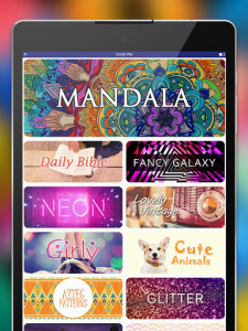 اسکرین شات برنامه Wallpapers X - HD Backgrounds and Themes App 8