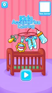 اسکرین شات برنامه Kids Accessories Coloring 1