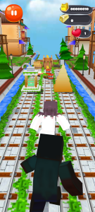 اسکرین شات 3 بازی Kuromi Craft 3D Run