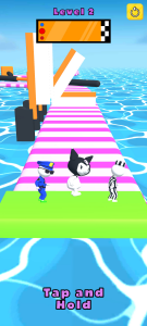 اسکرین شات 1 بازی Kuromi Crazy Race