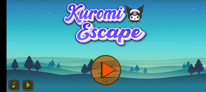 اسکرین شات 1 بازی Kuromi Girl Escape