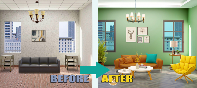 اسکرین شات 8 بازی Kuromi Home Decor