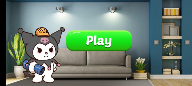اسکرین شات 1 بازی Kuromi Home Decor