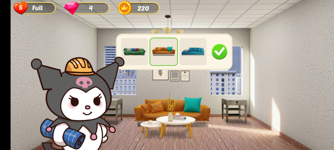 اسکرین شات 4 بازی Kuromi Home Decor