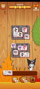 اسکرین شات 3 بازی Kuromi Tile Match