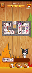 اسکرین شات 4 بازی Kuromi Tile Match