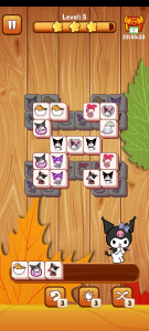 اسکرین شات 5 بازی Kuromi Tile Match
