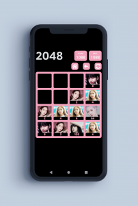اسکرین شات بازی Blackpink 2048 Game 3