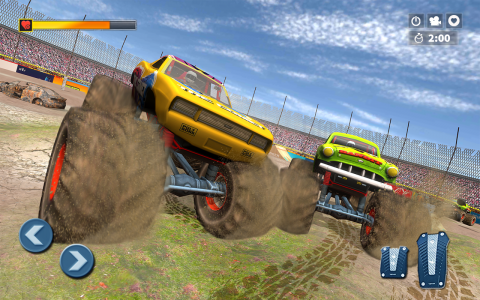 اسکرین شات برنامه Monster Truck Car Crash Game 3