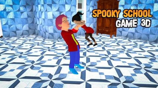 اسکرین شات 3 برنامه Playtime Spooky School Teacher
