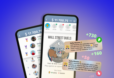 اسکرین شات برنامه Trading Game: Stocks & Forex 8