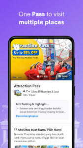 اسکرین شات 6 برنامه tiket.com - Hotels and Flights