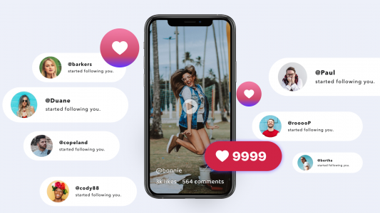 اسکرین شات 2 برنامه TikFamous - Boost Followers