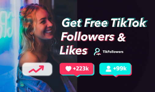 اسکرین شات برنامه TikFollowers - Get TikTok Followers & Tik Like 1