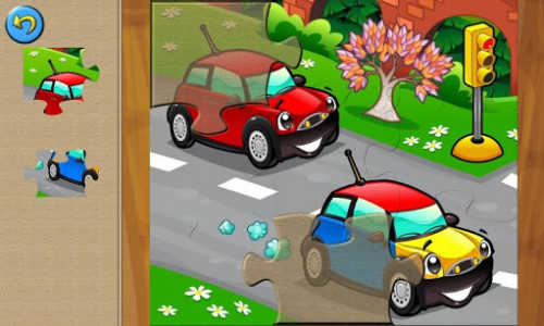 اسکرین شات بازی Cars for Kids: Puzzle Games 4
