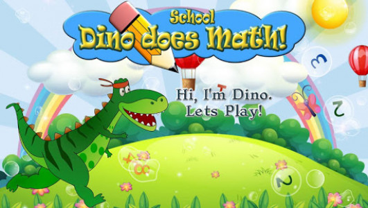 اسکرین شات برنامه Dino Number Games: Learning Math & Logic for Kids 4