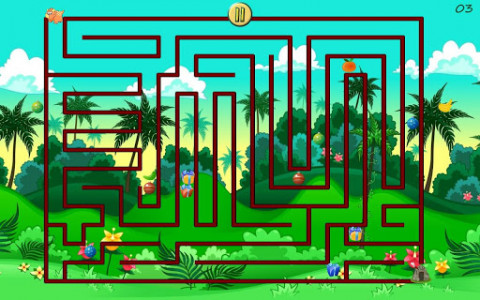 اسکرین شات بازی Dino Maze - Mazes for Kids 5