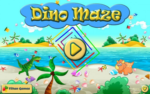 اسکرین شات بازی Dino Maze - Mazes for Kids 7