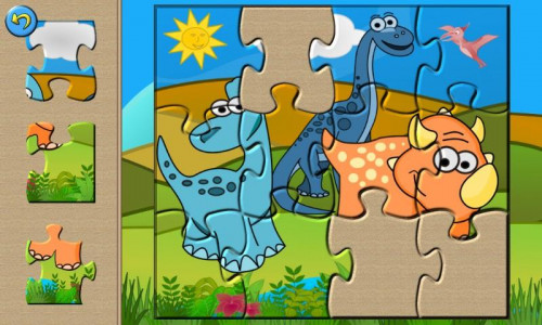 اسکرین شات بازی Dino Puzzle Kids Dinosaur Game 4