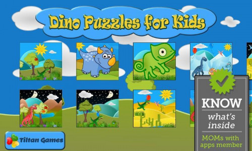 اسکرین شات بازی Dino Puzzle Kids Dinosaur Game 6